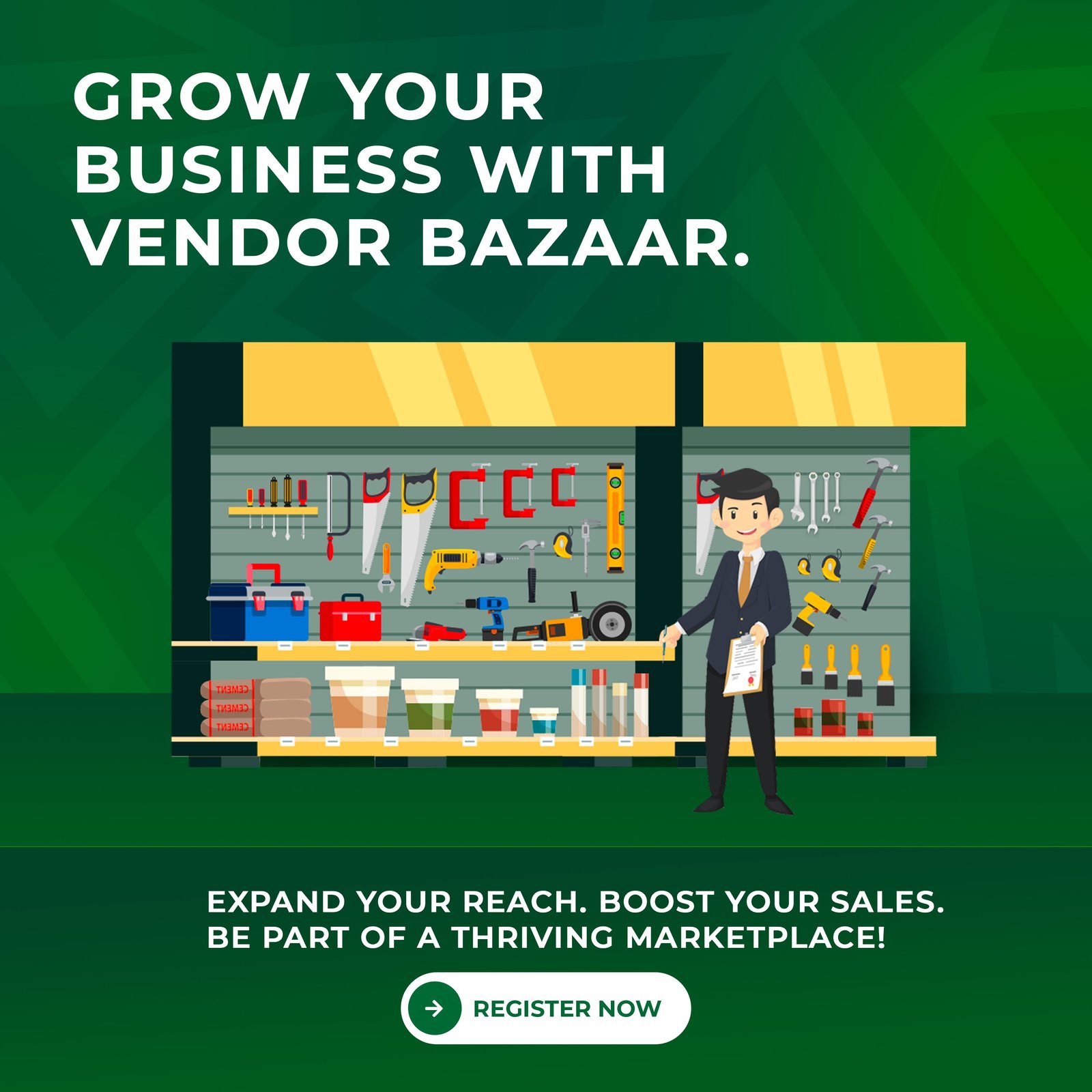 Grow Your Business with Us — Become a Vendor Today!